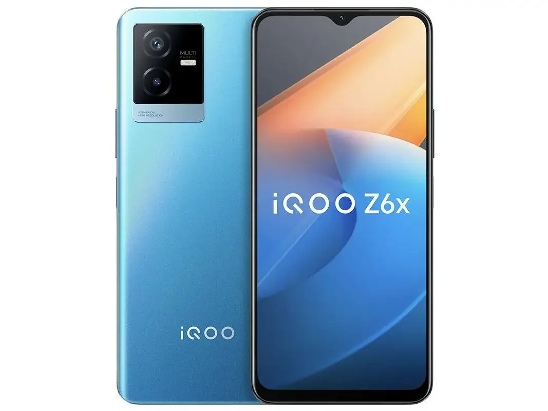 iQOO Z6x 5G SmartPhone Android CPU MediaTek Dimensity 810 6000mAh Battery 50MP Camera Ulocked used phone 5