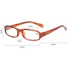 Holiday Gift Presbyopic Glasses  Resin Finished Glasses  Men's and Women's Computer Glasses +1.0 To +4.0 2