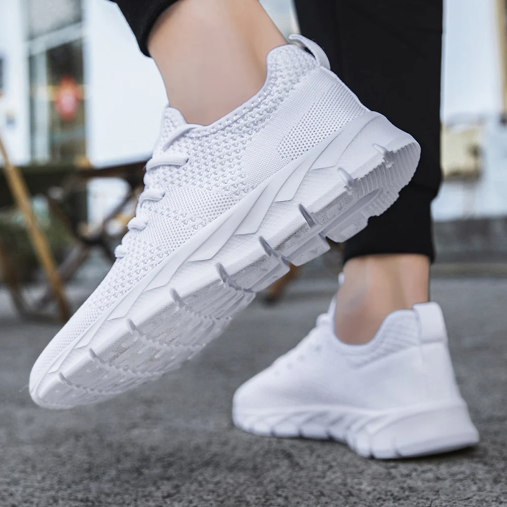 Description Picture 5 of itemLightweight Casual Men's Shoes Anti-slip Comfort Breathable Sneakers Outdoor Running Shoes for Men Push Size Mesh Footwear