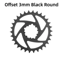 VXM Narrow Wide MTB Chainring 30-40T Round Chainwheel - 36T (3mm round)