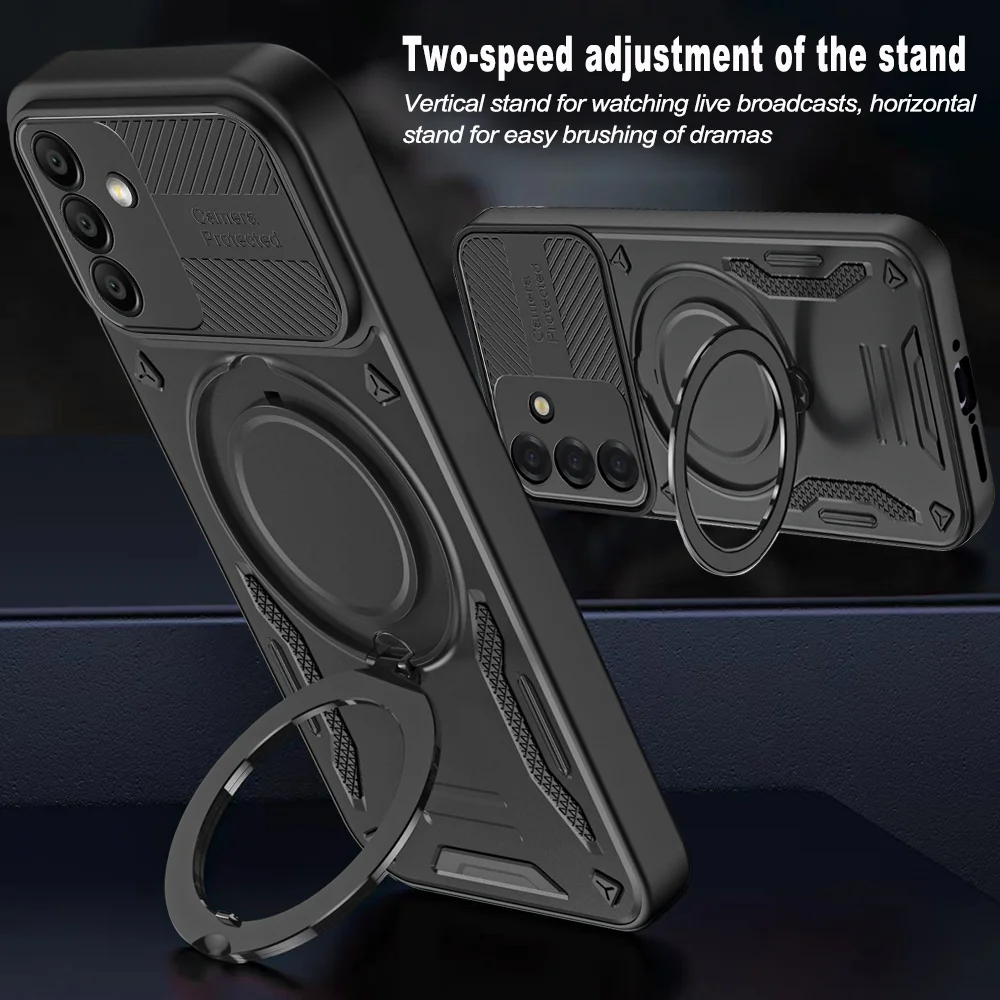 360° Rotate Shockproof Magnetic Stand Phone Case - Ultimate Protection Cover