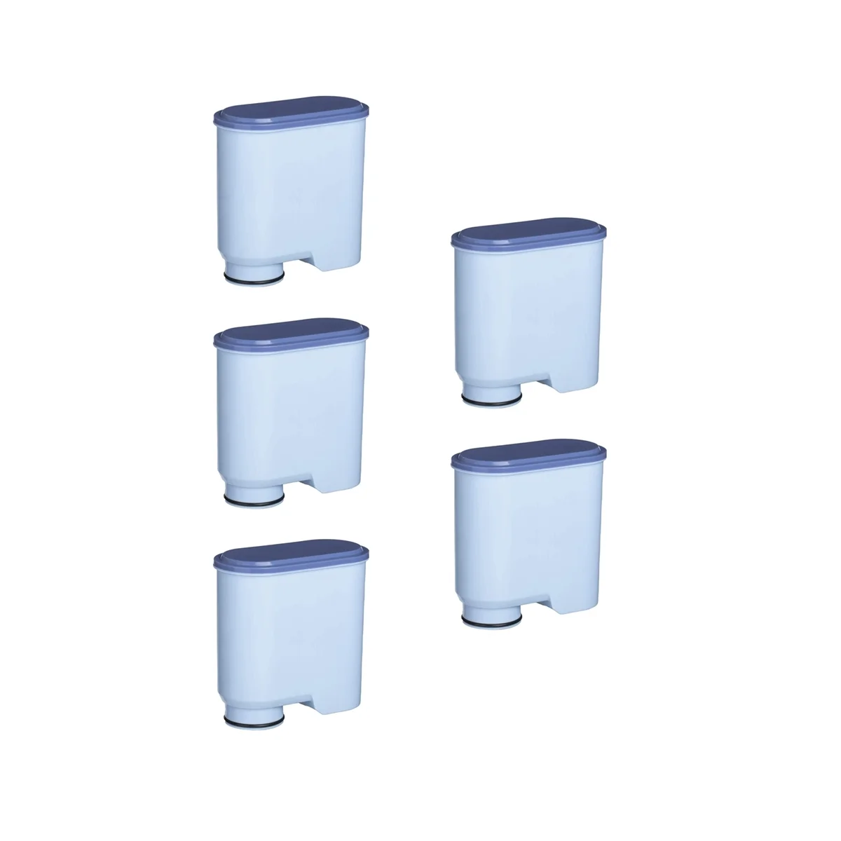 Cartuccia Filtro Acqua Pulita 5 Pezzi Per Philips Saeco Aquaclean Ca6903 / 10/00 / 01/22 / 47, Filtro Acqua A Carbone Attivo