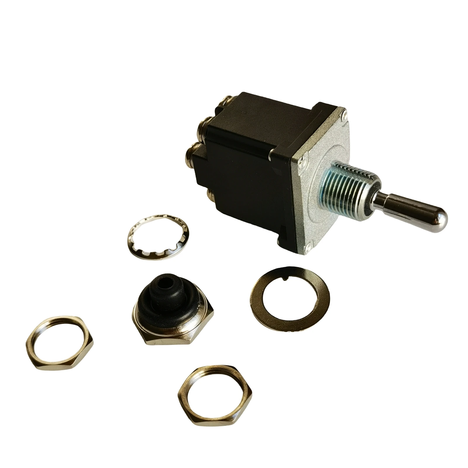 SKYJOINTS Toggle Switch 128202 128202GT Genie Parts Switch Toggle Assy DPDT 3P MOM for Genie Boom Lift Z-60-34 Z-45-25J DC S-85