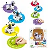EBORUI 614 Kids Magic Inductive Dog Model Toy [Follows Black Line] with 5 Changeable Colors +Black Pen Magic Toy Gift for Kids 6