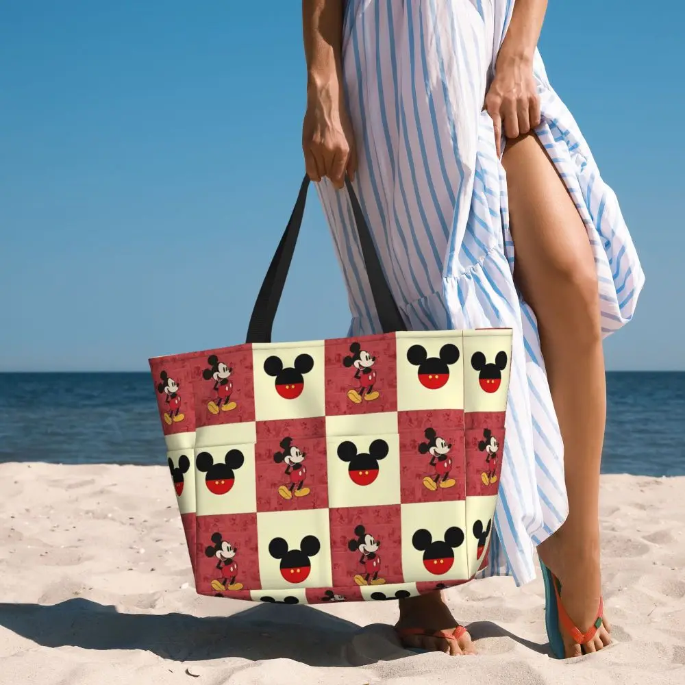 Large Beach Tote Bag Women Waterproof Sandproof Tote Bags for Pool Party Se5dfc0dc3c224341bd32492af01d34764