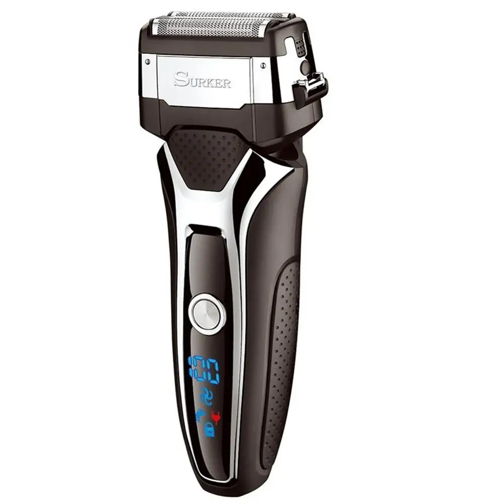 Electric Shaver Rechargeable Foil Male Groom Body Shaver Beard Razor Head Shaving Machine for Men electric shaver