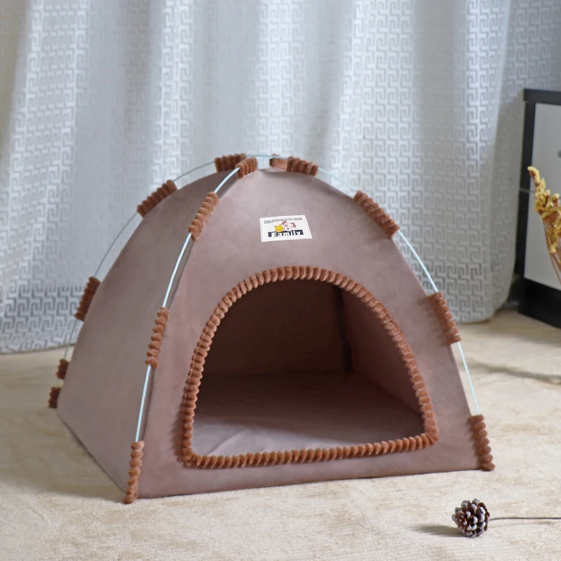 

Pets Bed Corral Dog Houses Soft Supplies Puppy Kennel Large Dog Houses Accessories Teepee Legowisko Dla Psa Dog Furniture Fg26