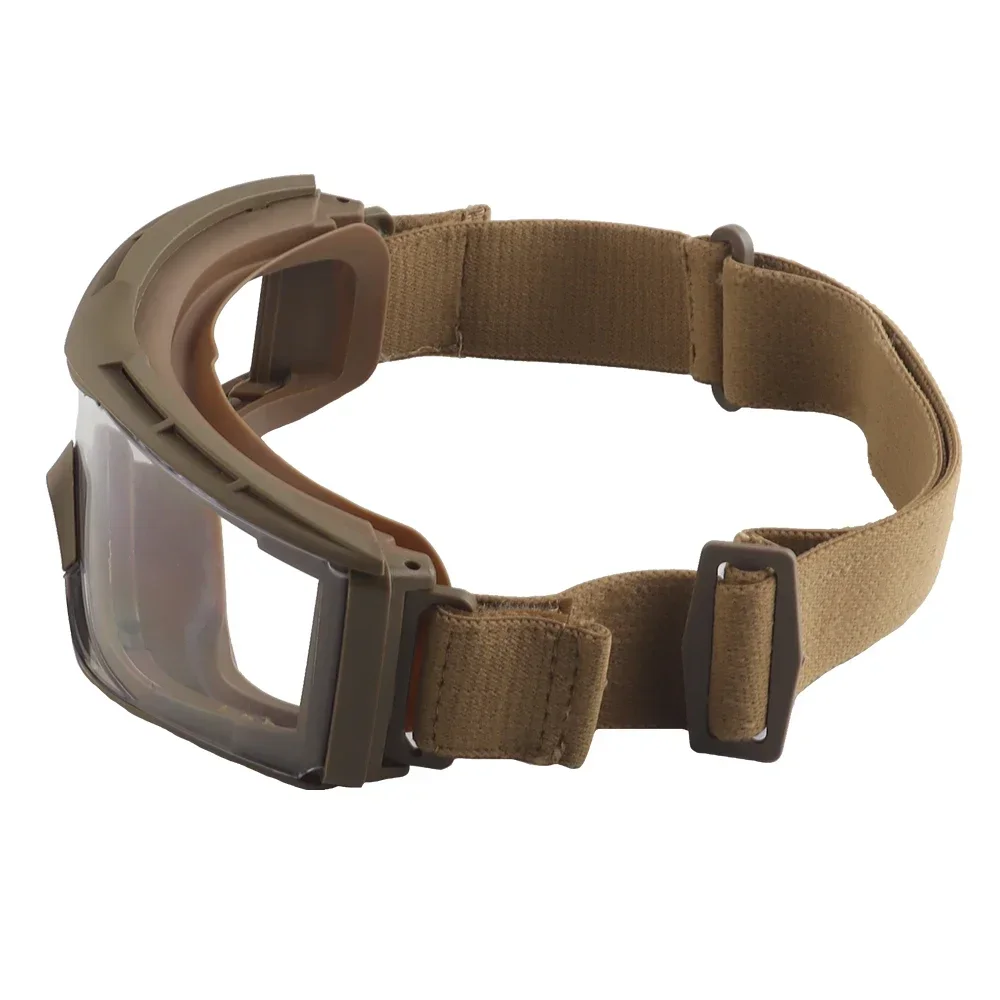 Safety Goggles Tactical Goggles Windproof Dustproof Cycling Motorcycle Hiking Ski Glasses Paintball Shooting Fast OPS Airsoft Helmet Safe Gear
