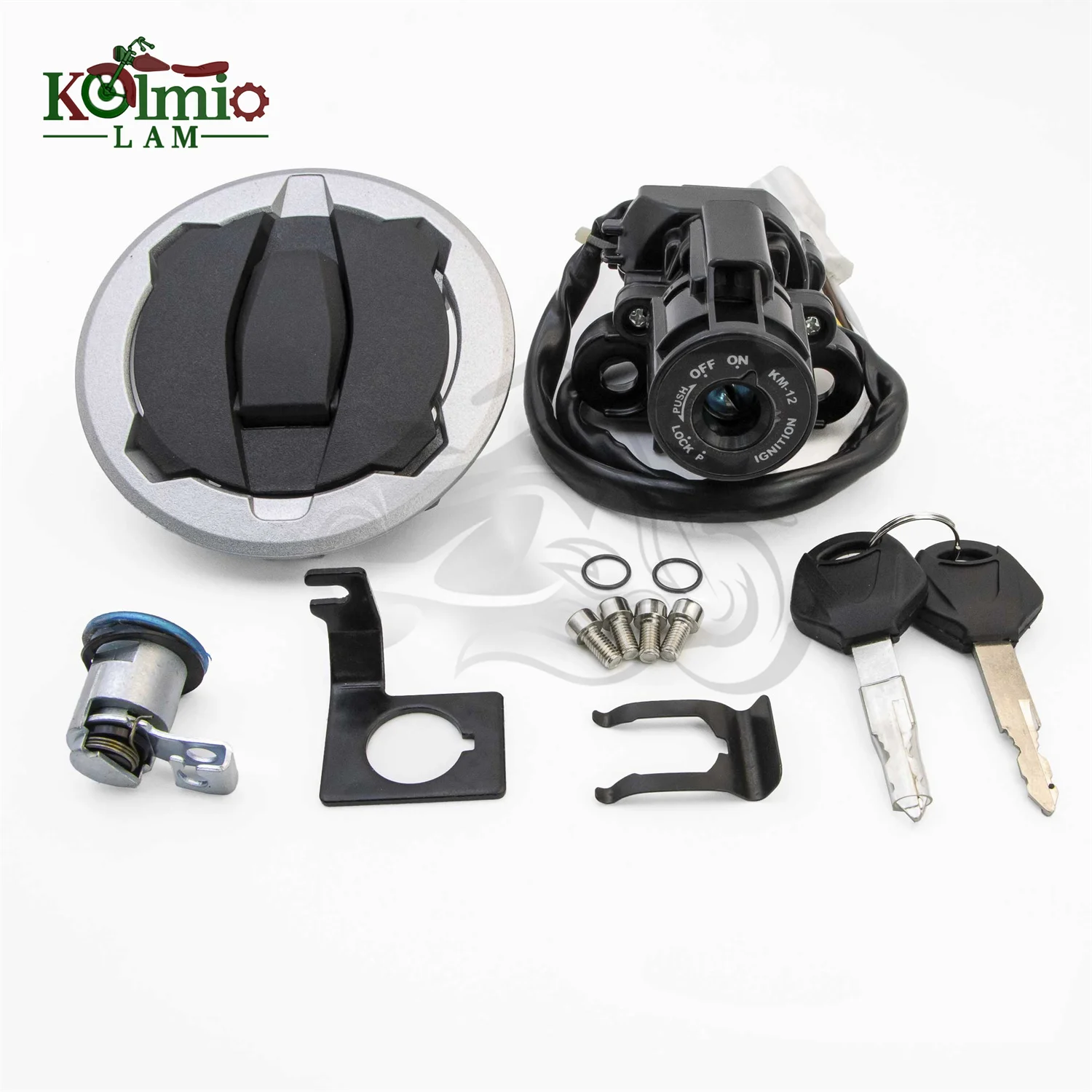 Fit for 2017 - 2025 Kawasaki Ninja 650 Z650 Ignition Switch Fuel