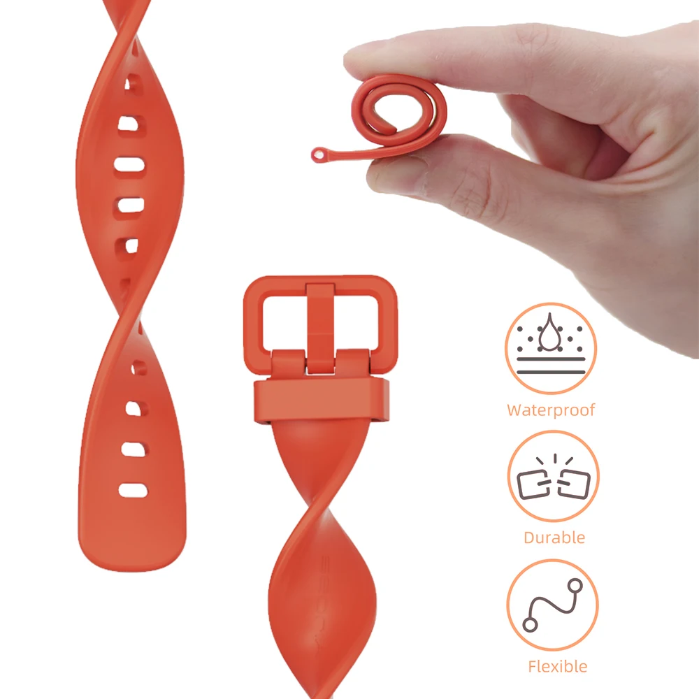 Breathable Silicone Ceramic Strap