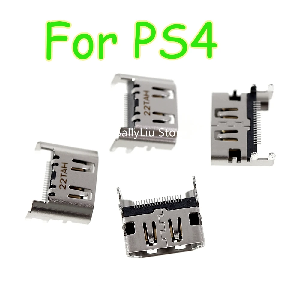 

100pc Original HDMI-compatible Port Socket for Playstation 4 Replacement Interface Connector V2 version for PS4 1000 1100 1200