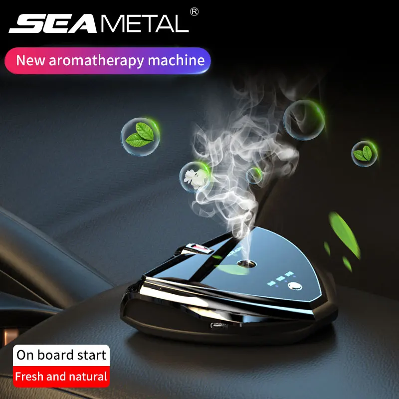 SEAMETALMiniCarAirFreshenerAutomaticSprayCarDashboardPerfume