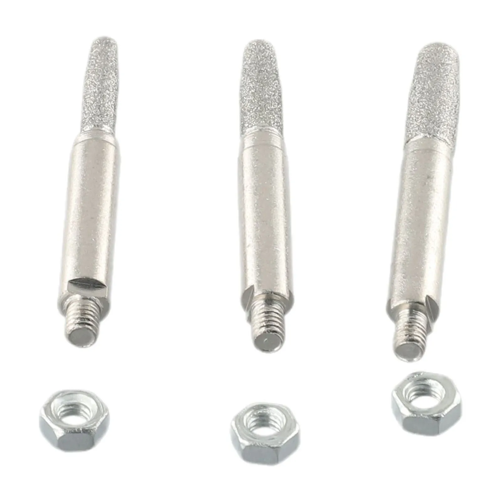 

Chainsaw Teeth Sharpener Grinding Head Diamond Coated Cylindrical Burr Chainsaw Sharpener Stone Carving Grinding Tools 4/5/6mm
