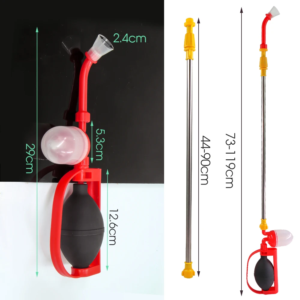 Tomato Pollinator Tool Manual Portable Powder Sprayer Professional Long ...