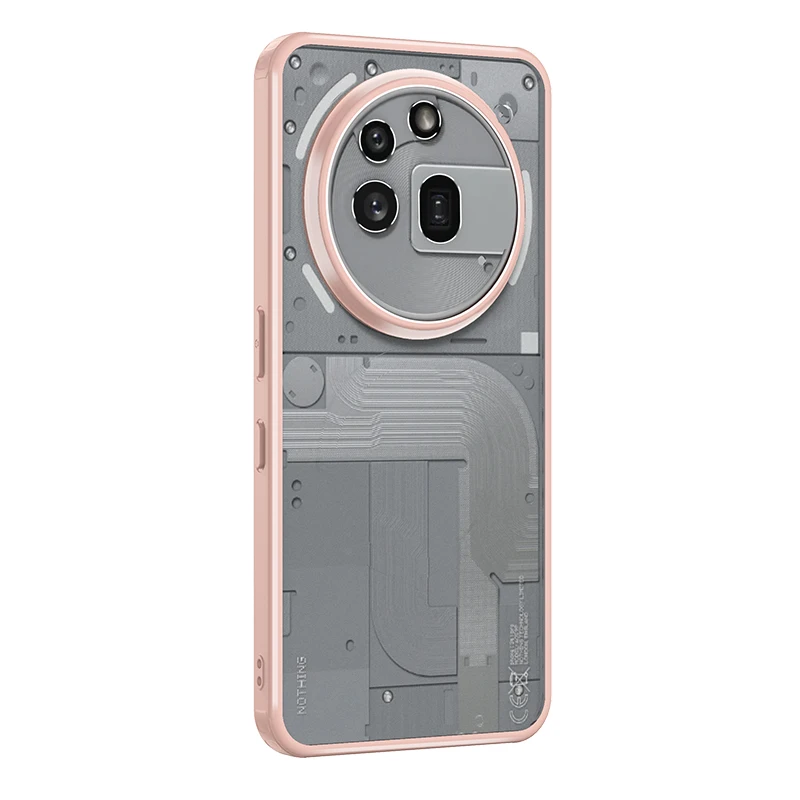 Minimalist Transparent Shockproof Phone Case - Soft Matte Silicone Frame