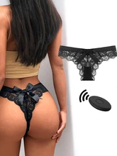  Vibrating Panties 10 Speed Wireless Remote Control Rechargeable Bullet Vibrator Strap on Underwear Vibrator for Women Sex Toy 