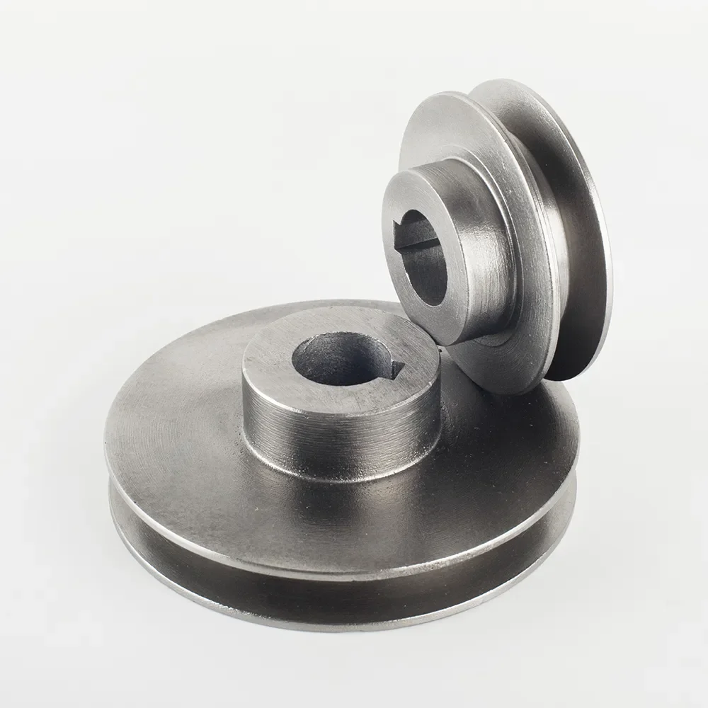 1pcs pulley single slot a-type cast iron pulley big generator triangle micro motor
