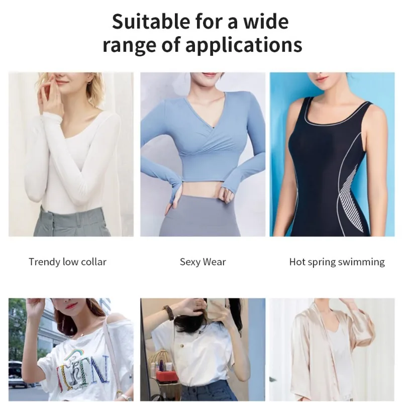 Transparent Nipple Cover Stickers Women Invisible Lift Anti-bulge Self Adhesive Chest Paste Petals Round Patch Adhesive Pads silicone nipple cover