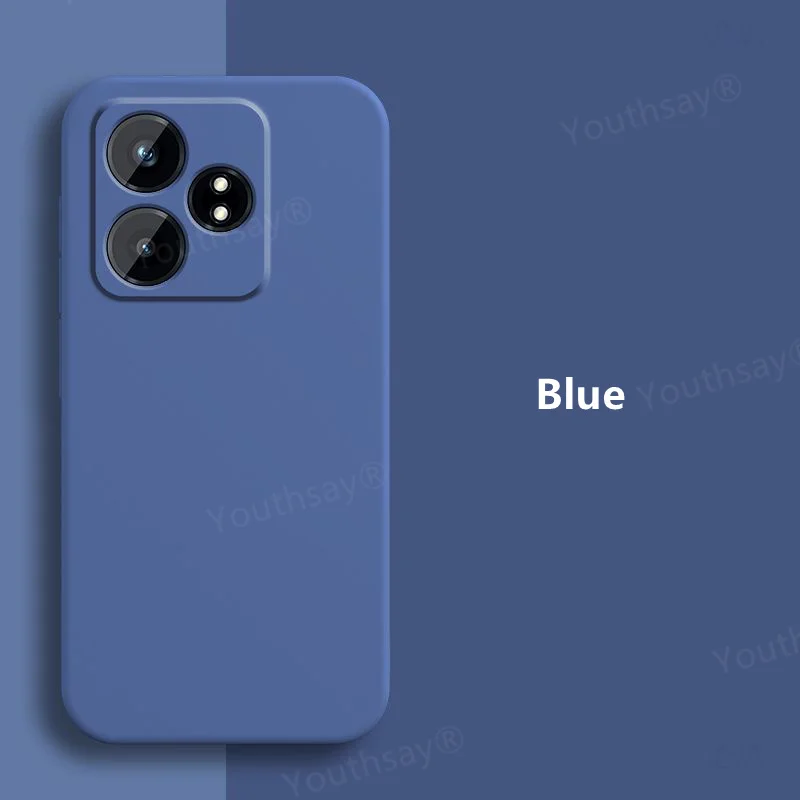 Premium Liquid Silicone Soft TPU Phone Case - Shockproof & Smooth Finish