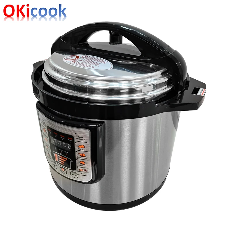 6L Multifunctional Cooking Time Preset Programmable Multifunctional Digital Pressure Cooker