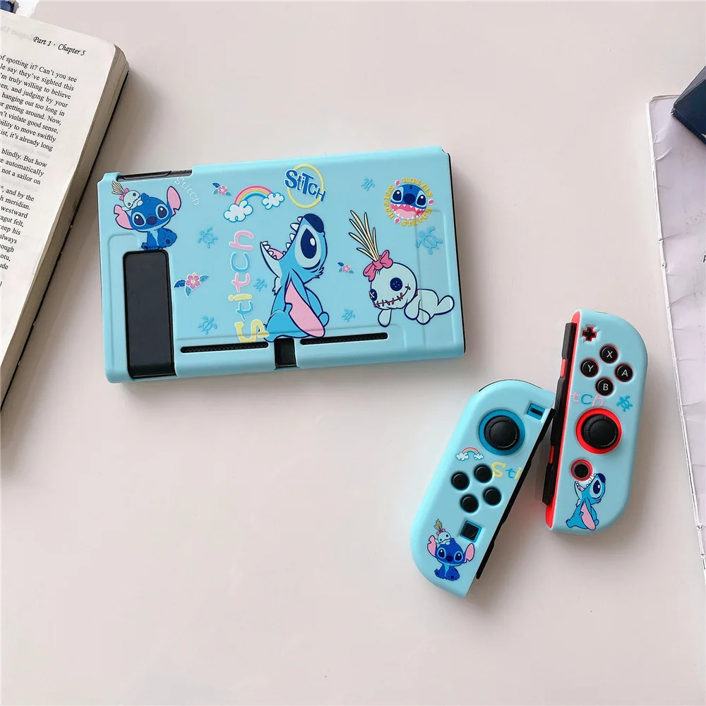 Disney Stitch Nintendo Switch Shell Split Game Console