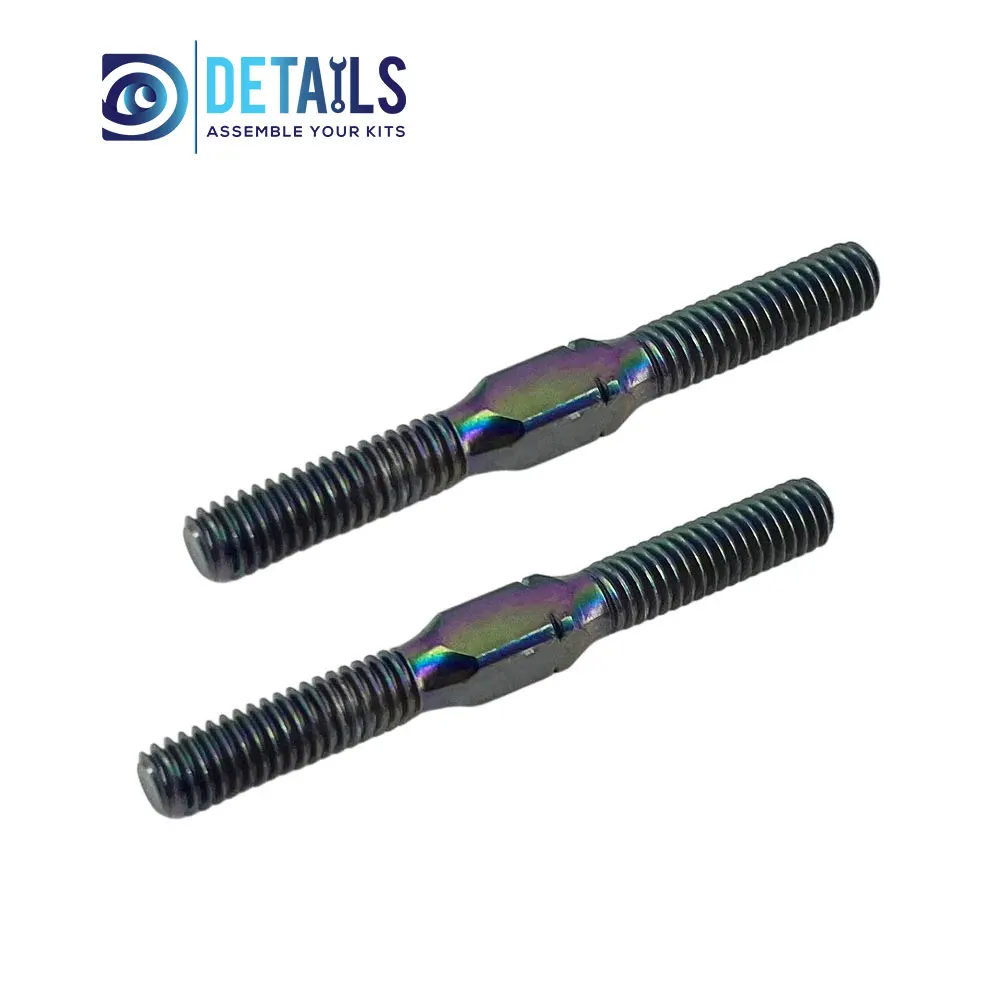 2pcs/set Remote Control Vehicle RC Cars M4 Titanium Turnbuckle For RC Car Turnbuckle
