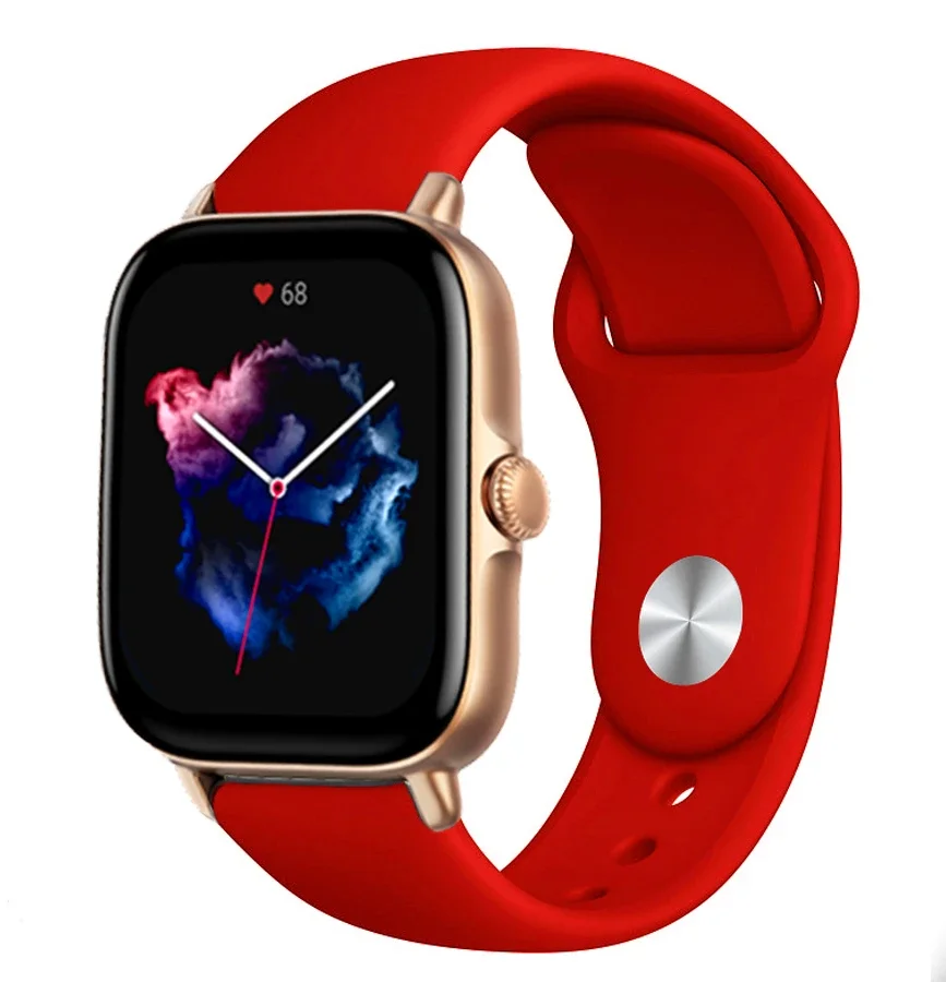 20 ミリメートル 22 ミリメートル時計ストラップ Amazfit gts/4/3/2/gts2/4 ミニ/Gtr4/3/2/2e/47 ミリメートルスマートウォッチシリコンブレスレット Watchabnd Amazfit gts バンド