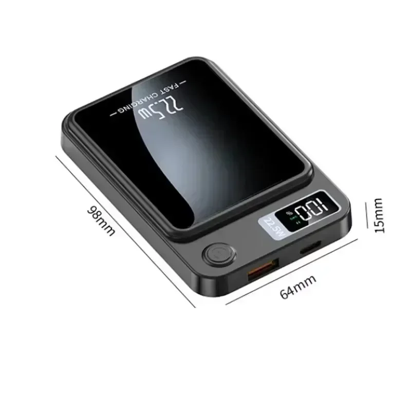 Magnetic Wireless Power Bank 100000mAh Super Fast Charge Portable External Batte