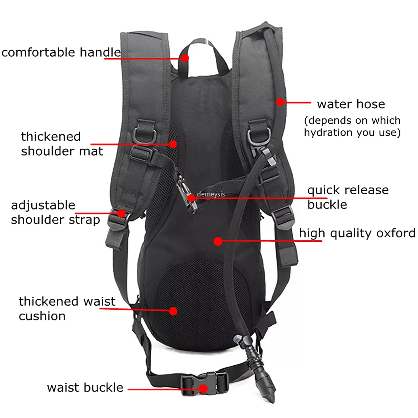 Outdoor sports camouflage riding water bag backpack can be placed in the field tactical shoulder water bag backpack delive