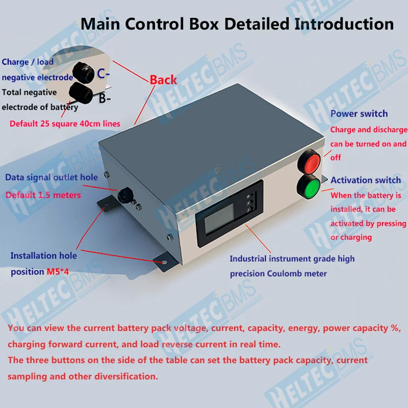 40S -243S BMS 120V 144V 220V320V 380V 고전압 100A 300A 태양 에너지 저장용 리튬 이온/Lifepo4 배터리 보호 보드