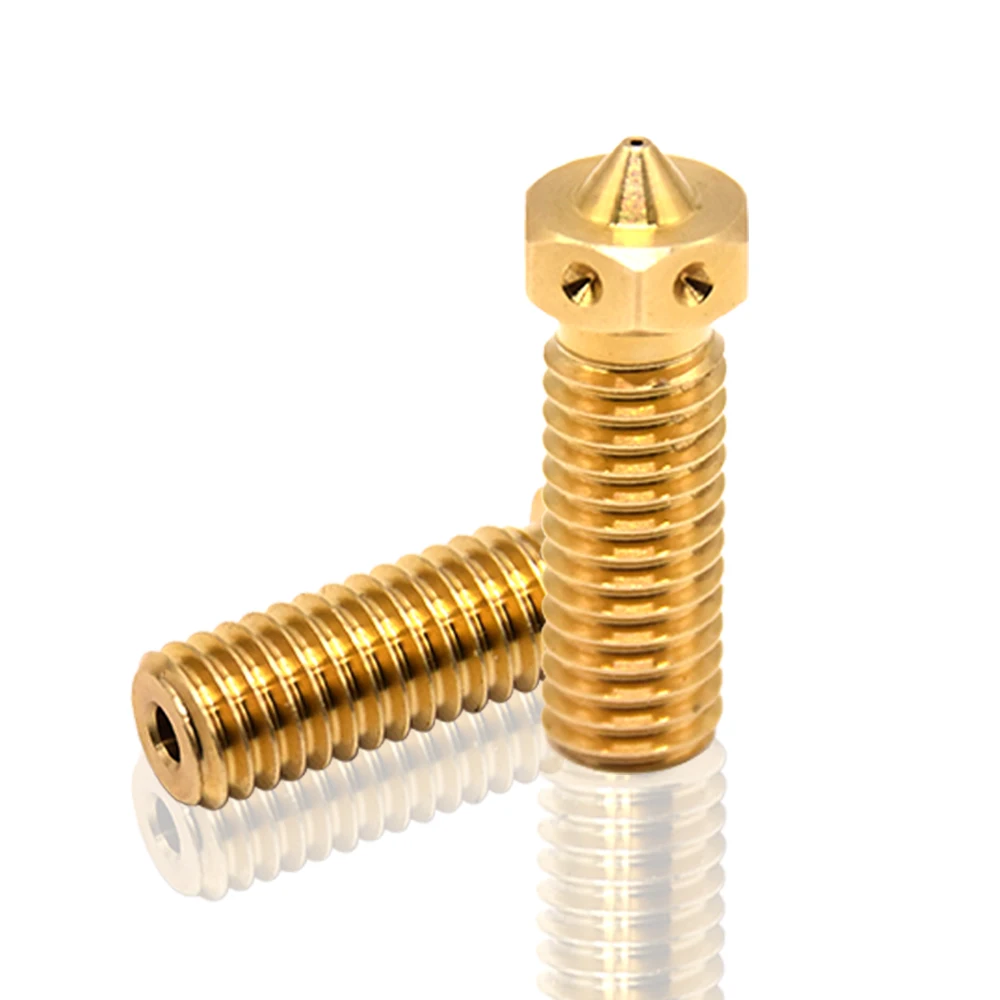 Hi-End High Precision Volcano 0.4mm Brass Nozzle For Sidewinder X1& X2 Genius/ Pro Vyper Artillery 3D Printer 1.75mm Filament 3d printer hotend 24v 64w assembled kit j head 0 4mm nozzle 1 75mm for artillery sidewinder x1 genius print head free shipping