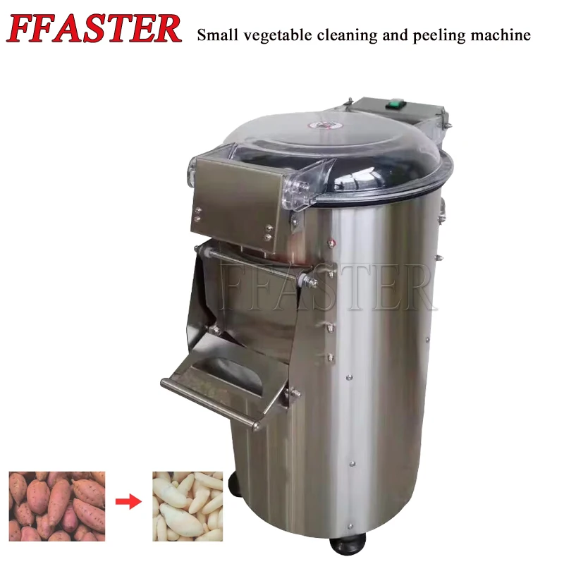 

Root Vegetable Ginger Potato Peeler Washing Peeling Cleaning Machine
