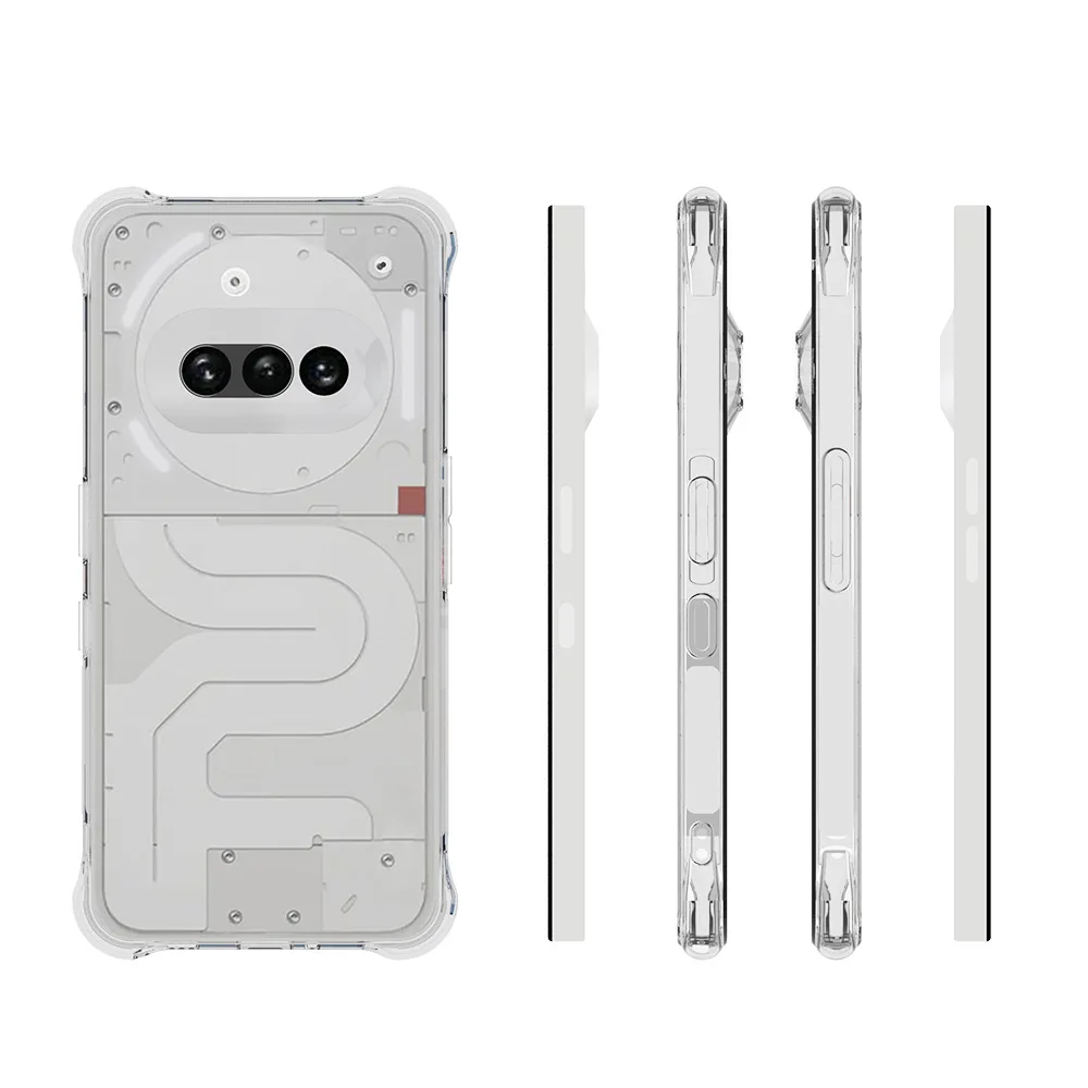 Crystal-Clear Anti-Shock TPU Gel Phone Case