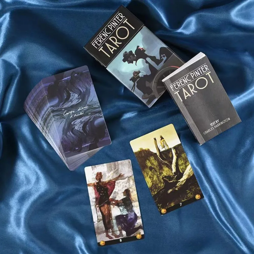 Ferenc Pinter Tarot 12*7cm Beyond The Edges of Reality In Rigid Box with Guidebook for Beginners 78 Pcs Cards 5