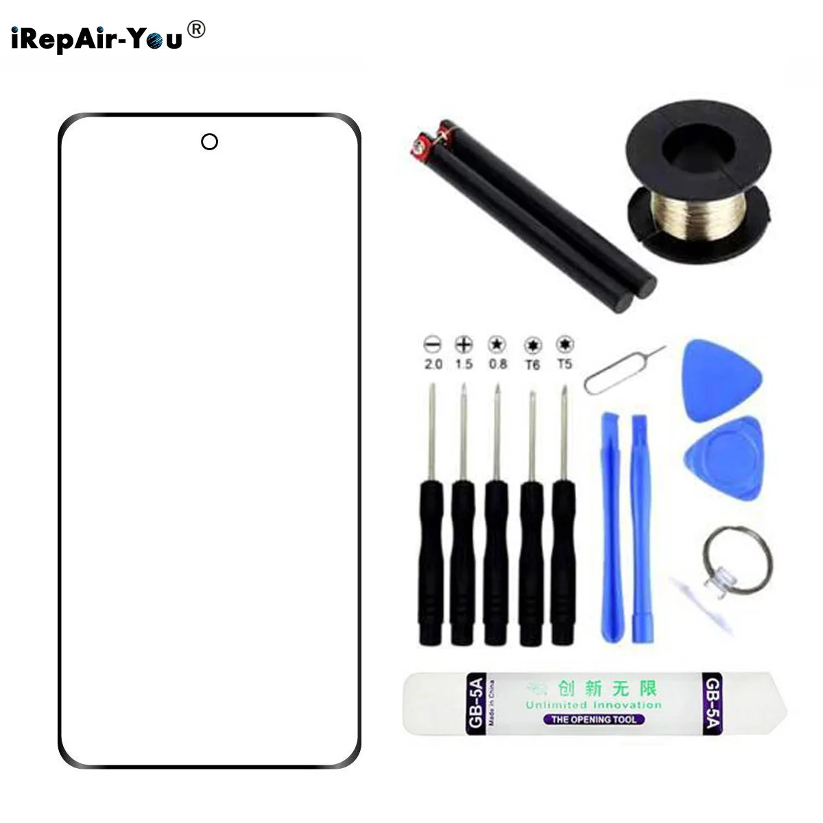 LCD Display Replacement Glass Screen For Google Pixel 7 Pro 6 Pro 6A 5A 5G Front Glass Repair Kit OCA Glue