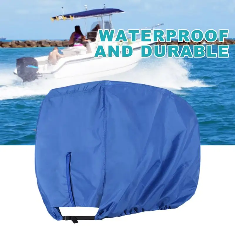 

Outboard Motor Cover Waterproof Heavy Duty Boat Engine Hood Covers Speedboat Outboard Motor Rain Cover Boat Cover