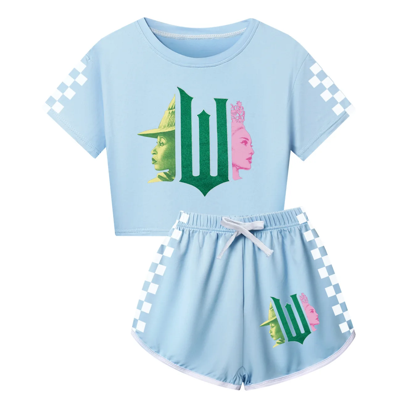 Kids Cartoon T-Shirt & Shorts Set 4