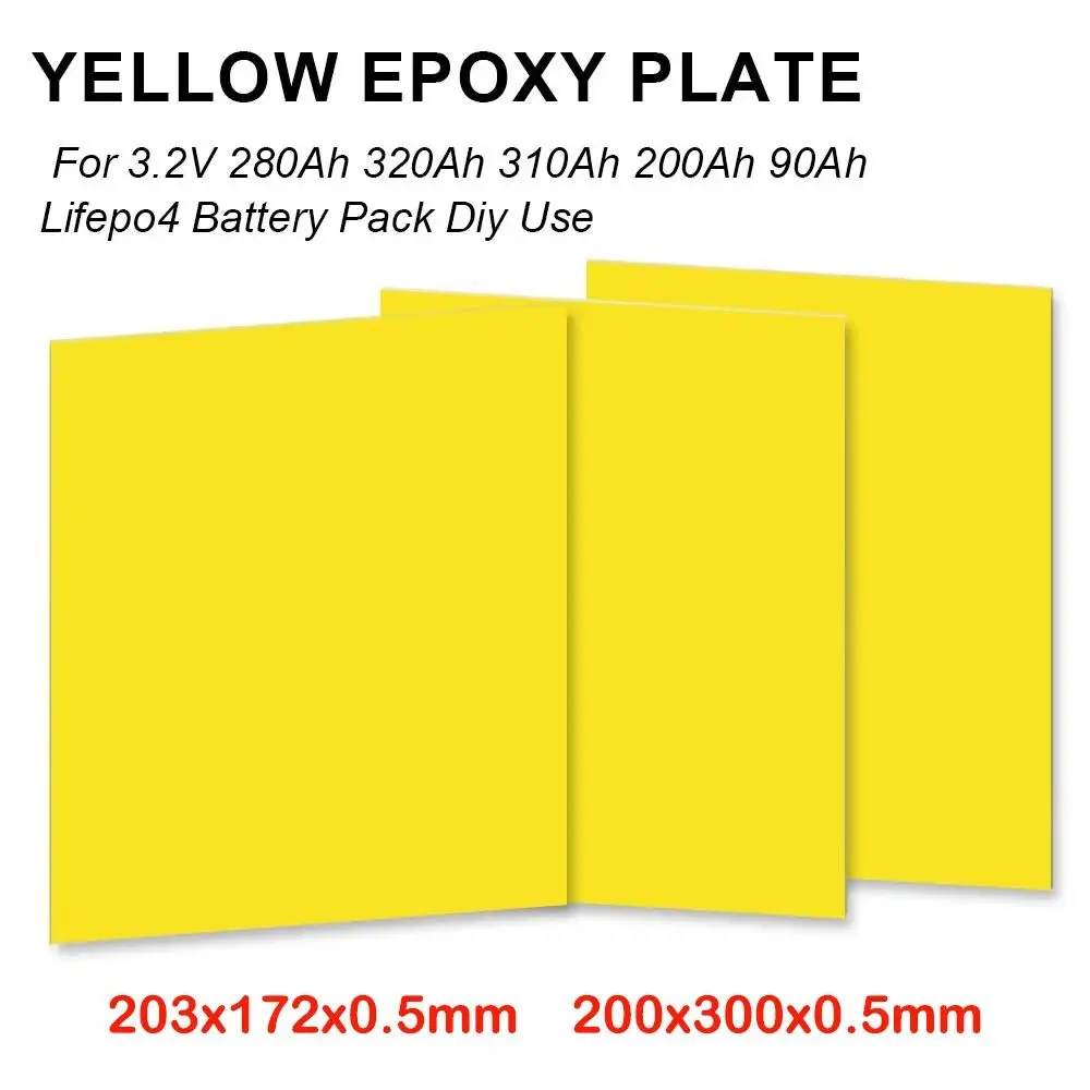New 3240 Epoxy Board High Temperature Resistant Yellow Circuit Insulation Board Epoxy Plate Battery