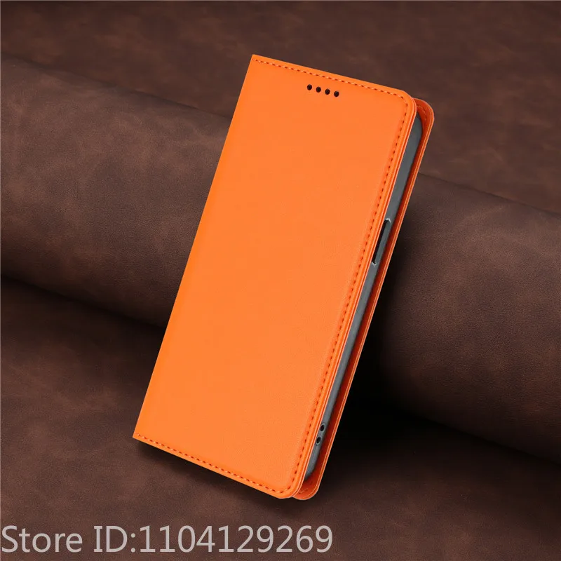 Anti-Theft Luxury Leather Wallet Flip Phone Case