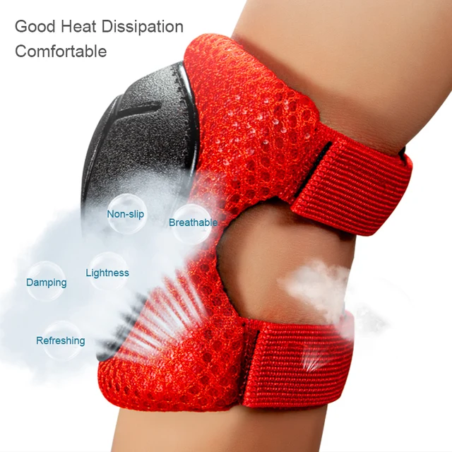 6pcs Protective Gears Set for Kids Children Knee Pad Elbow Pads Wrist Guards Child Safety Protector Kit for Cycling Bike Skating 3