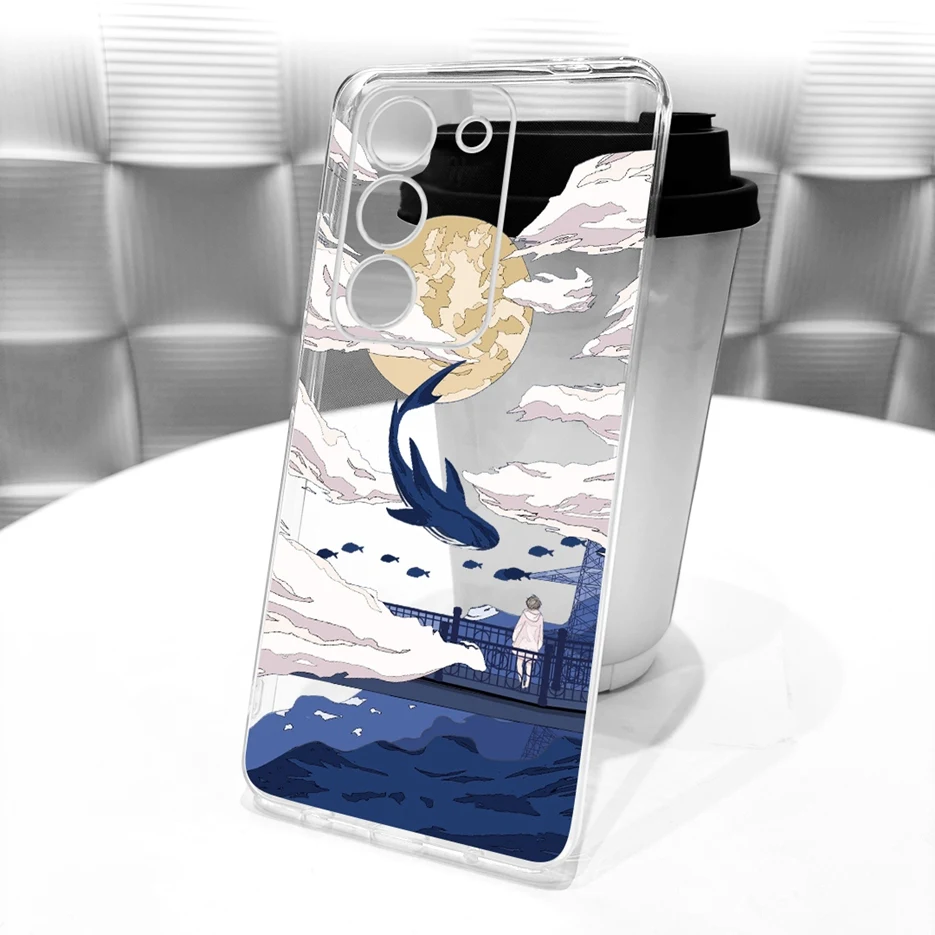Cool Robot Animal Painted Soft Slim Phone Case