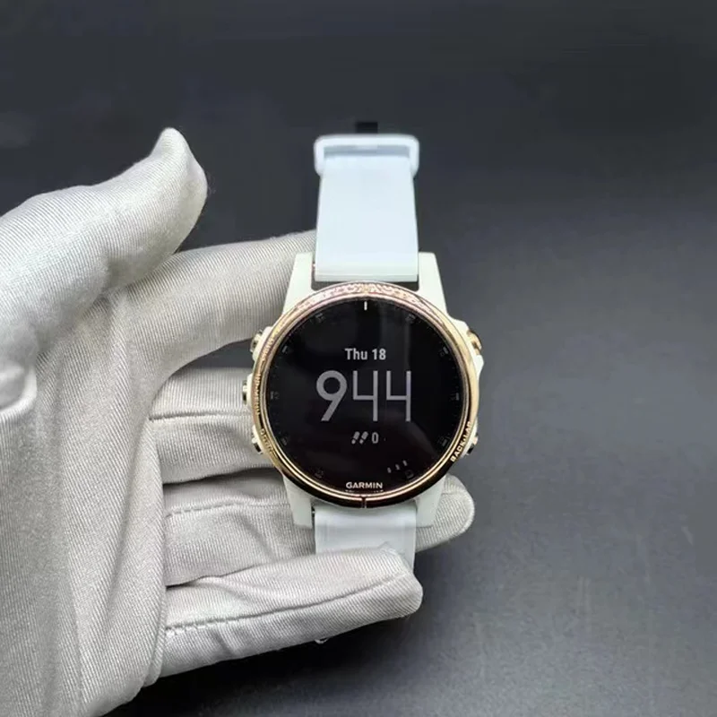 Garmin Fenix 5S Plus GPS 야외 시계, 광학 심박수 시계, 95% 음악 재생, 새로운 지지대