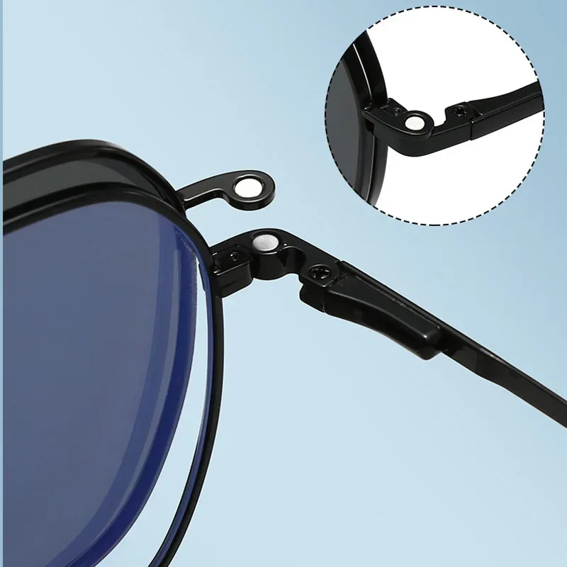 Gafas De Sol Magnéticas Polarizadas 3 En 1 Para Hombre Y Mujer