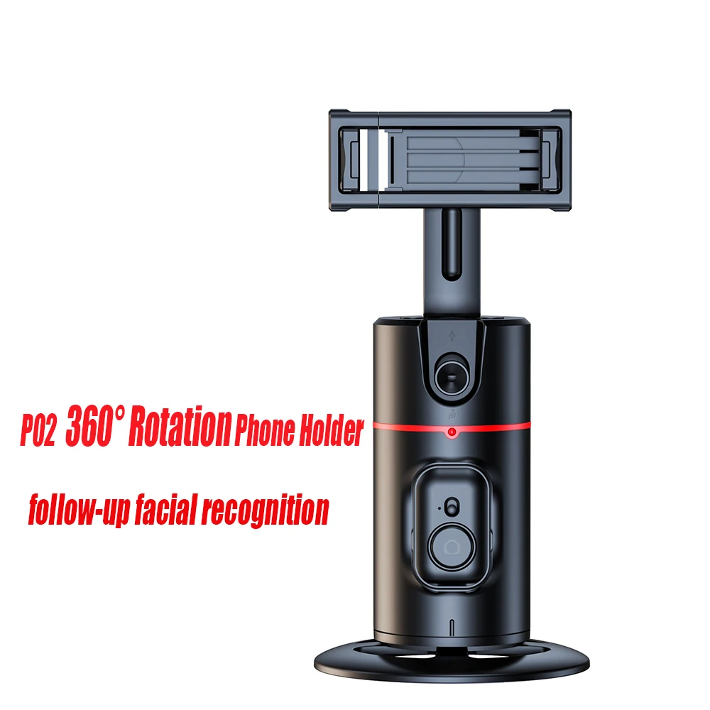 

Держатель для телефона P02 с функцией автоматического распознавания лица и вращения на 360 °