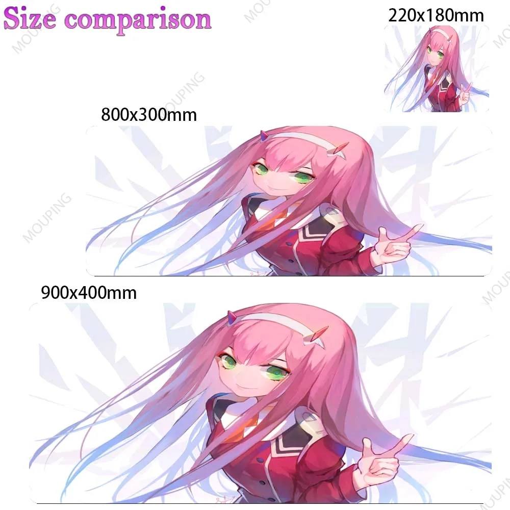 anime girl mousepad purple mouse pad mousepad black cute mouse pad