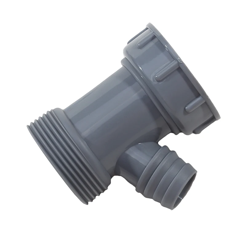Drain Pipe Adapter Kitchen Sink Drain Pipe Adapter Y Shaped Basin Sewer Branch Connector Female To Male Thread Connector Fitting Accessory 1/2/3pcs
