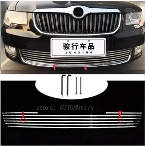 Auto Car Radiator Grill Front Bumper Grille for Skoda Superb (SUP) Chromed  3t0853668b - China Body Kit, Grill