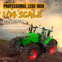 Professional LESU 1050 1/14 Scale RC Hydraulic Tractor Truck Metal Chassis Radio Control Machine Vehicle Car Toys Model TH24537 1