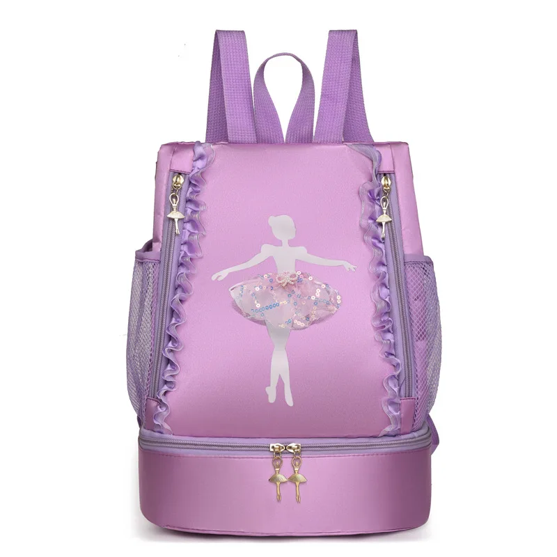 Ballet Dance Bags School Backpack Girls Kids Storage Bags Ballerina Handbag Shoulder Lace