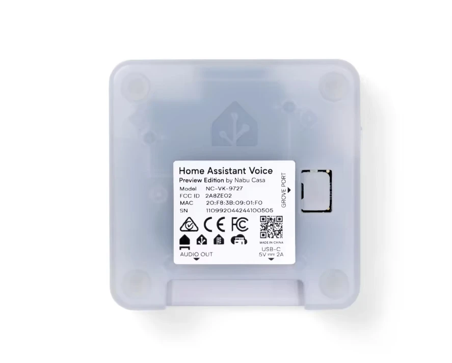 Home Assistant voice Bluetooth smart speaker open source voice assistant